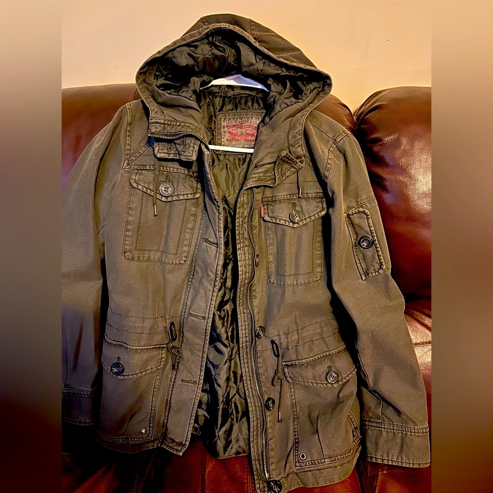 Brand new, Levi army green jacket